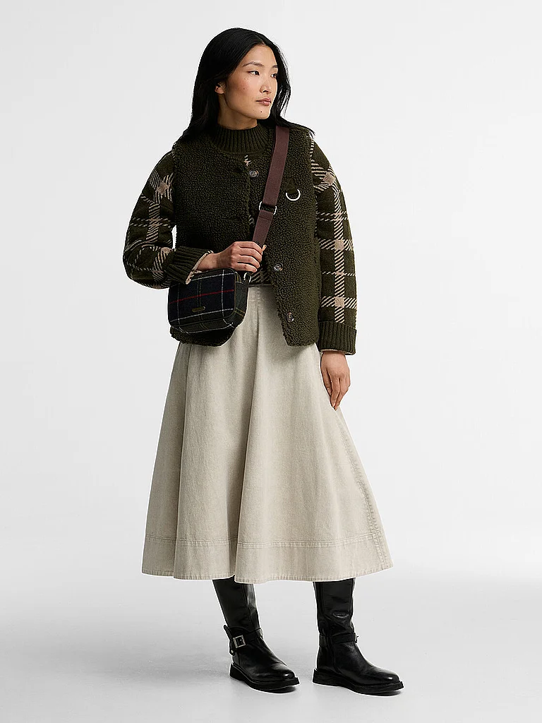 BARBOUR Borsa - Borsa a tracolla CONTIN verde scuro