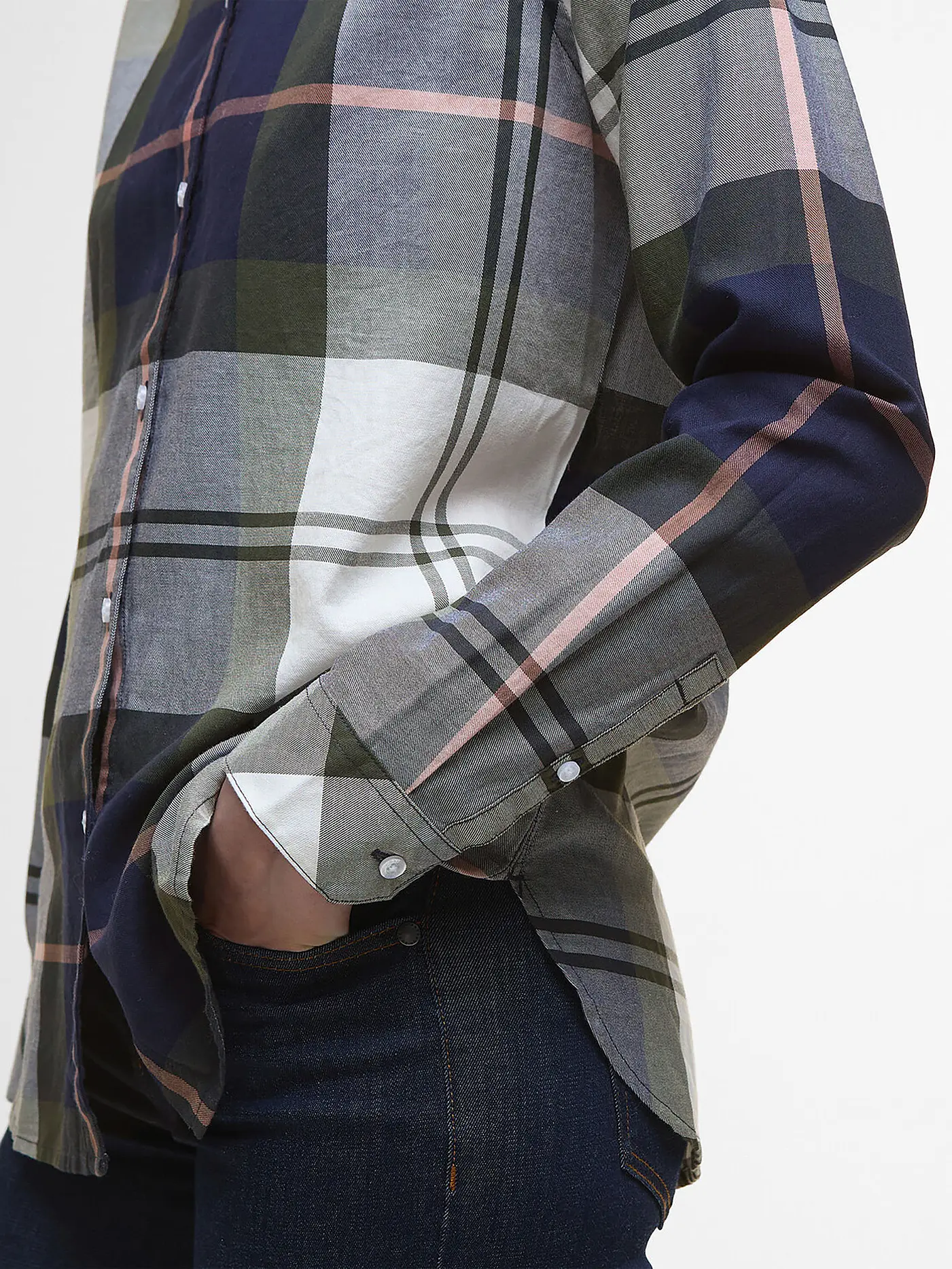 BARBOUR | Bluse MOORLAND  | dunkelblau