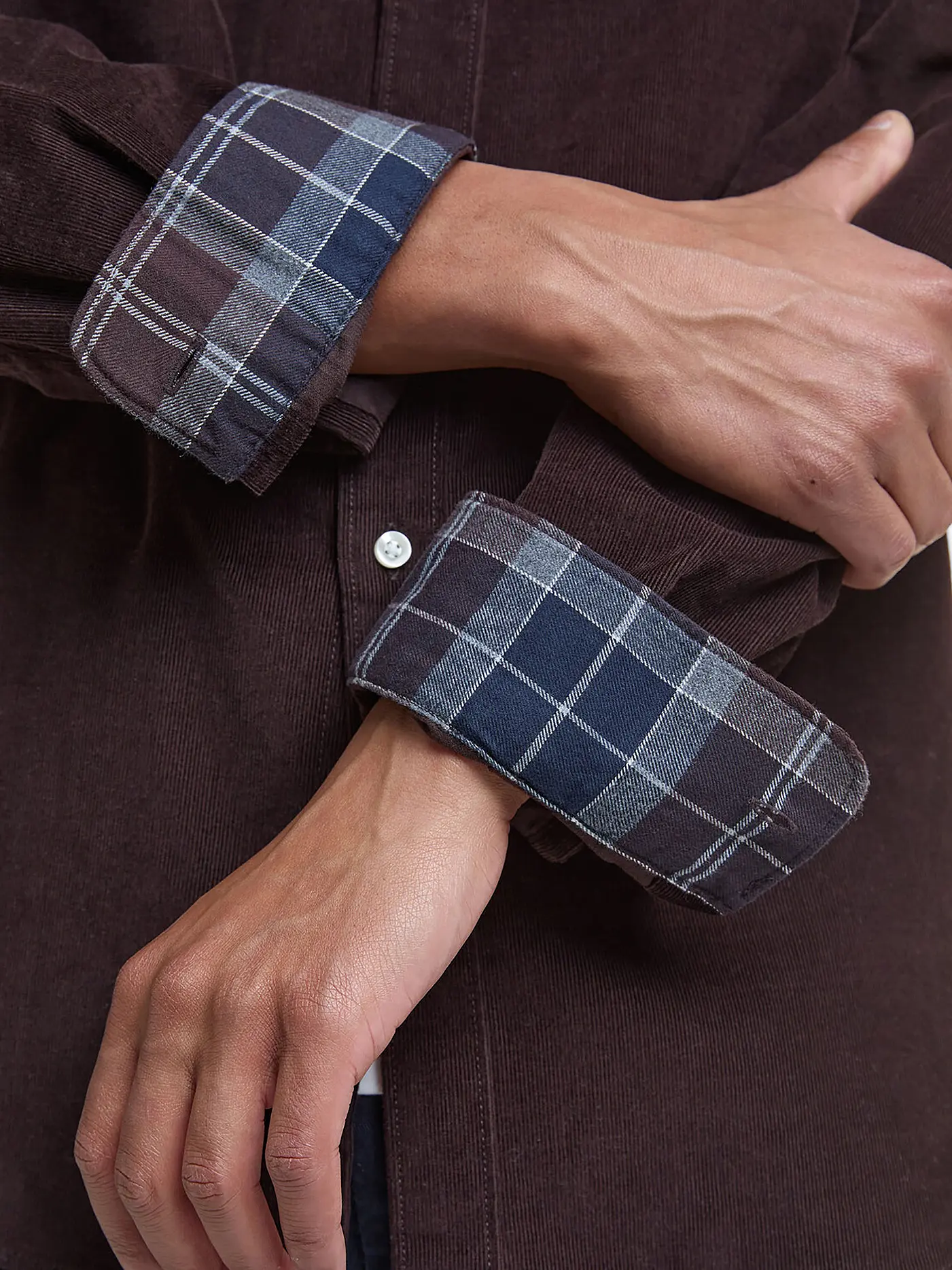 BARBOUR | Cordhemd RAMSEY | braun