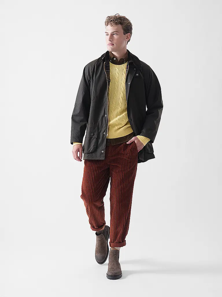 BARBOUR | Fieldjacket BEAUFORT WAX | olive