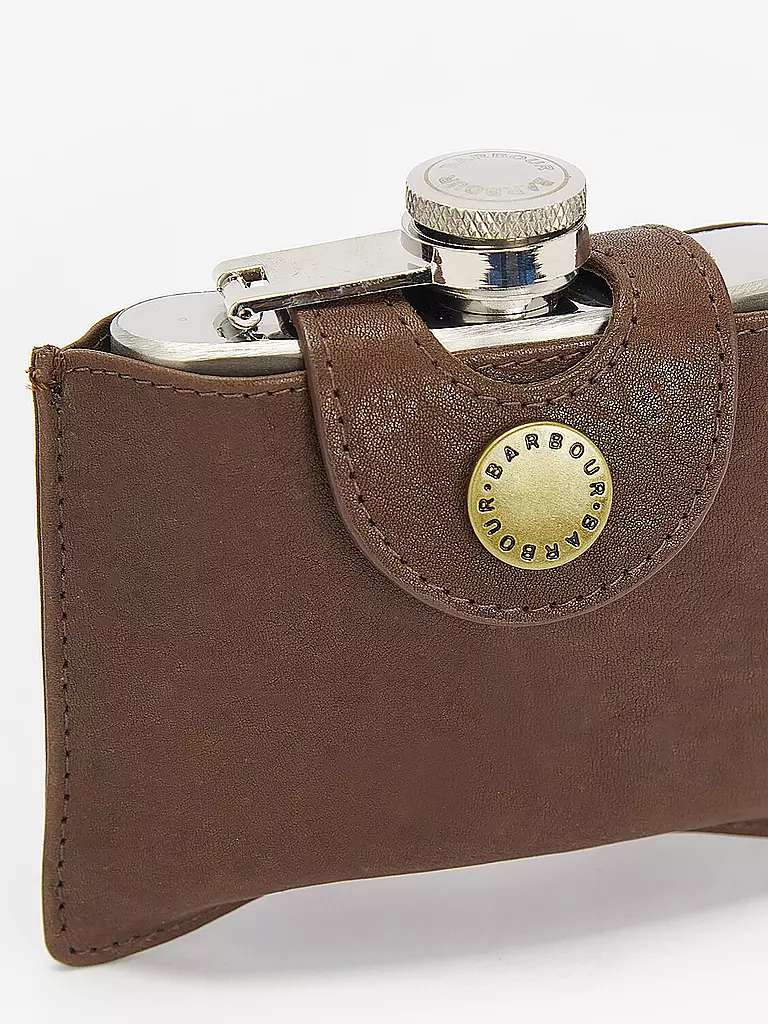 BARBOUR | Flachmann HINGED | braun