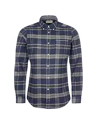BARBOUR | Flanellhemd Slim Fit BEDSOM | grau