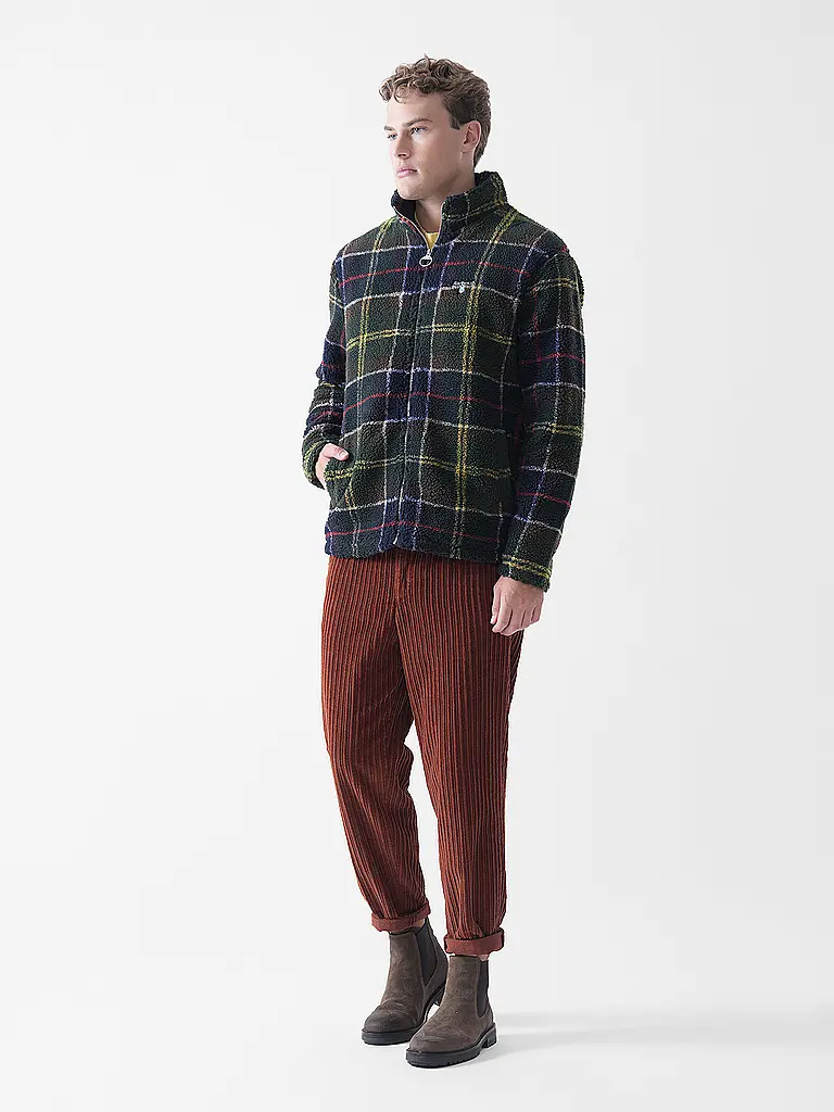 BARBOUR | Fleecejacke | dunkelgrün