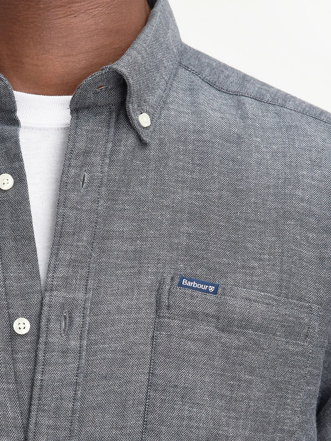 BARBOUR | Hemd BUCKLEY Tailored Fit | grau
