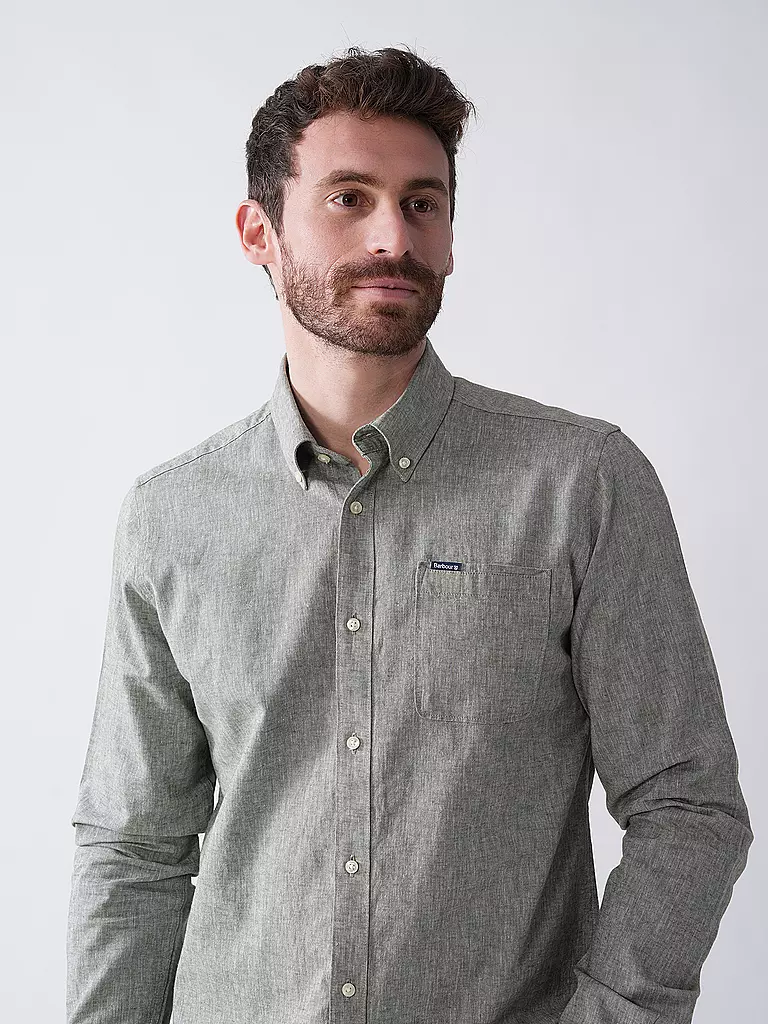 BARBOUR | Hemd NELSON | blau