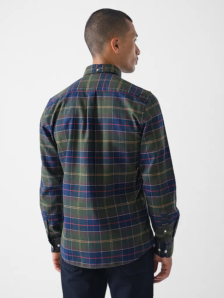 BARBOUR | Hemd Slim Fit  | olive
