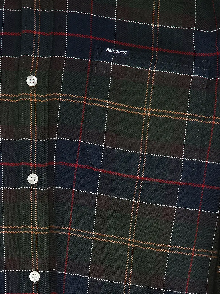 BARBOUR | Hemd Slim Fit  | olive