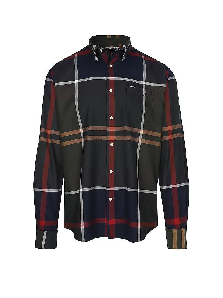 BARBOUR | Hemd Slim Fit DUNOON | bunt