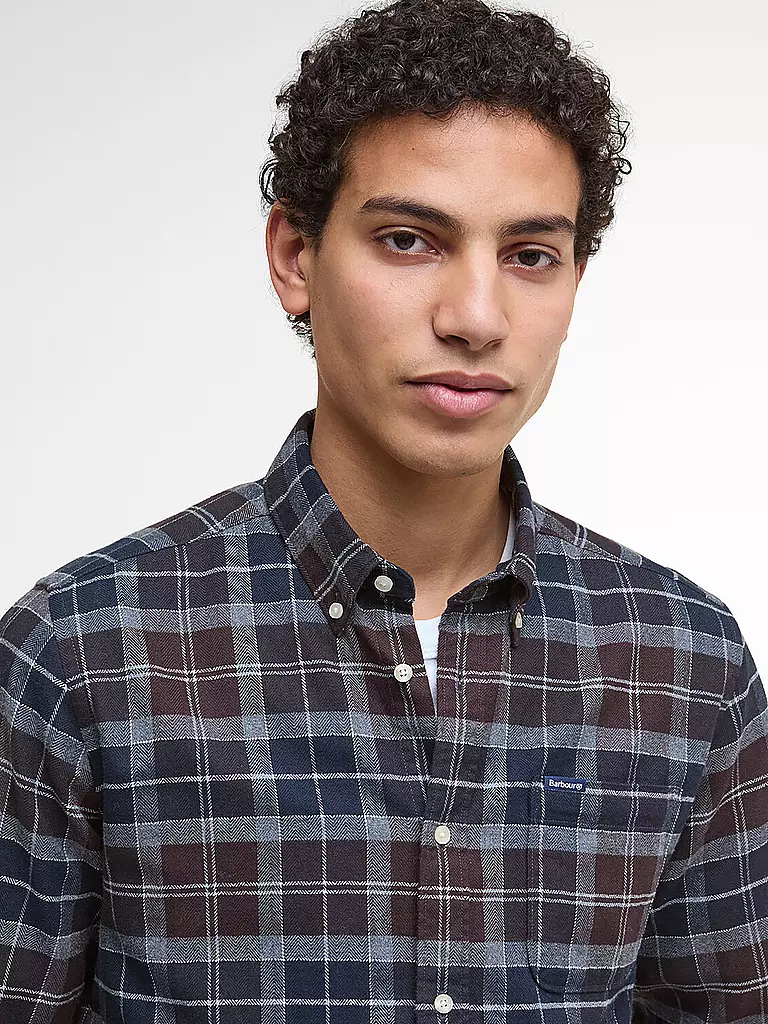 BARBOUR | Hemd Slim Fit | braun