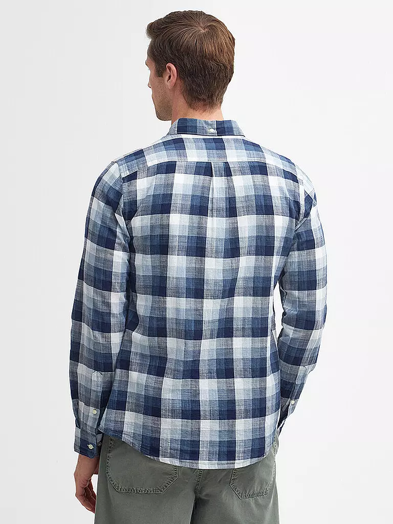 BARBOUR | Hemd Tailord Fit HILLROAD | blau