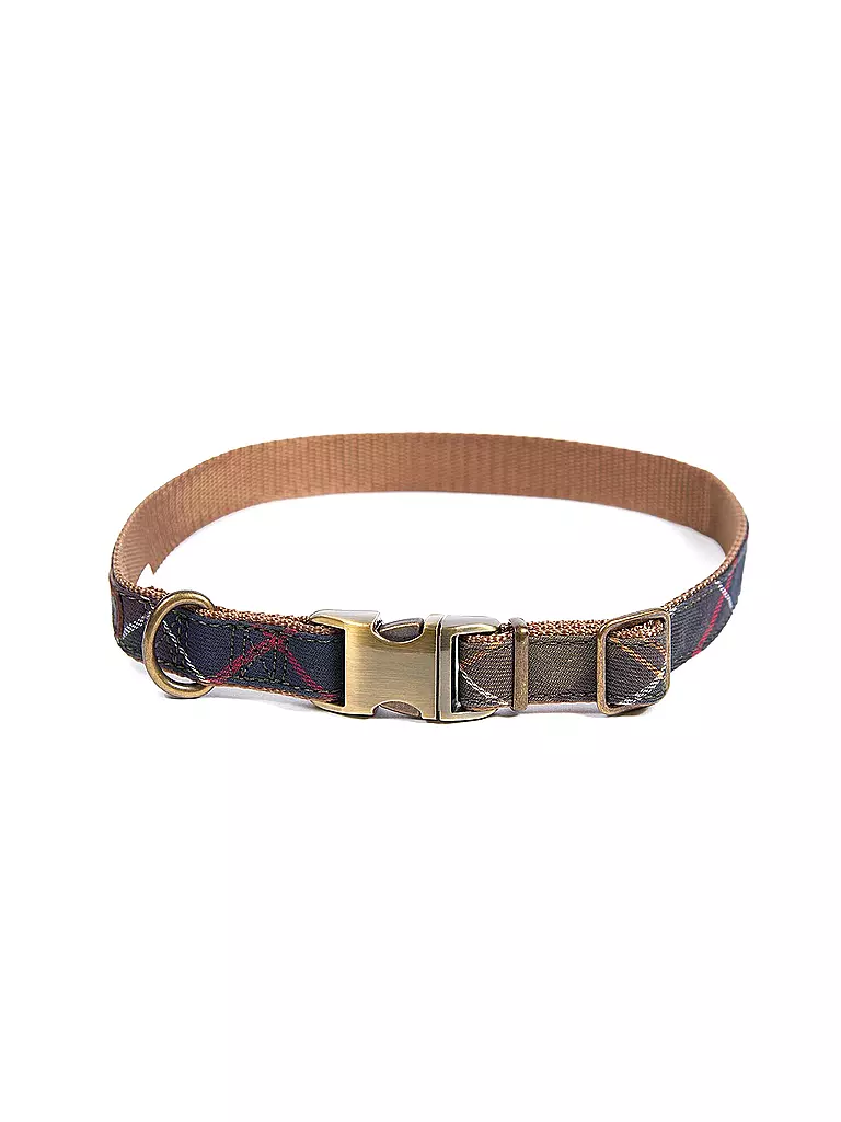 BARBOUR | Hunde Halsband Tartan | olive