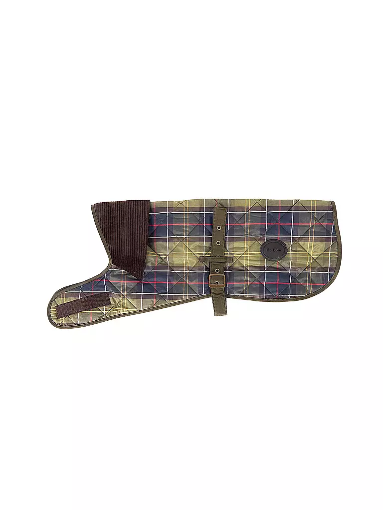 BARBOUR | Hunde Jacke Tartan | olive