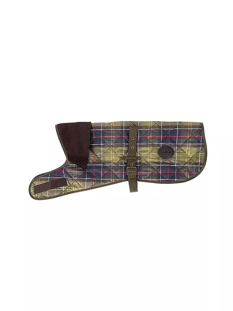 BARBOUR | Hunde Jacke Tartan | olive