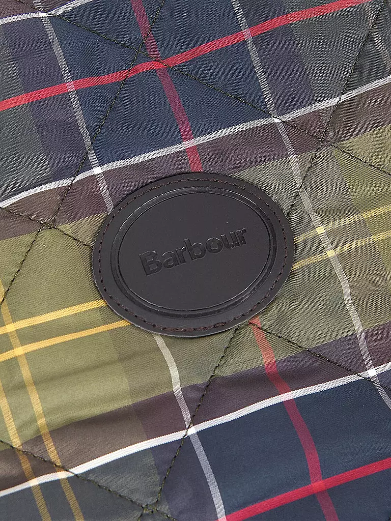 BARBOUR | Hunde Jacke Tartan | olive