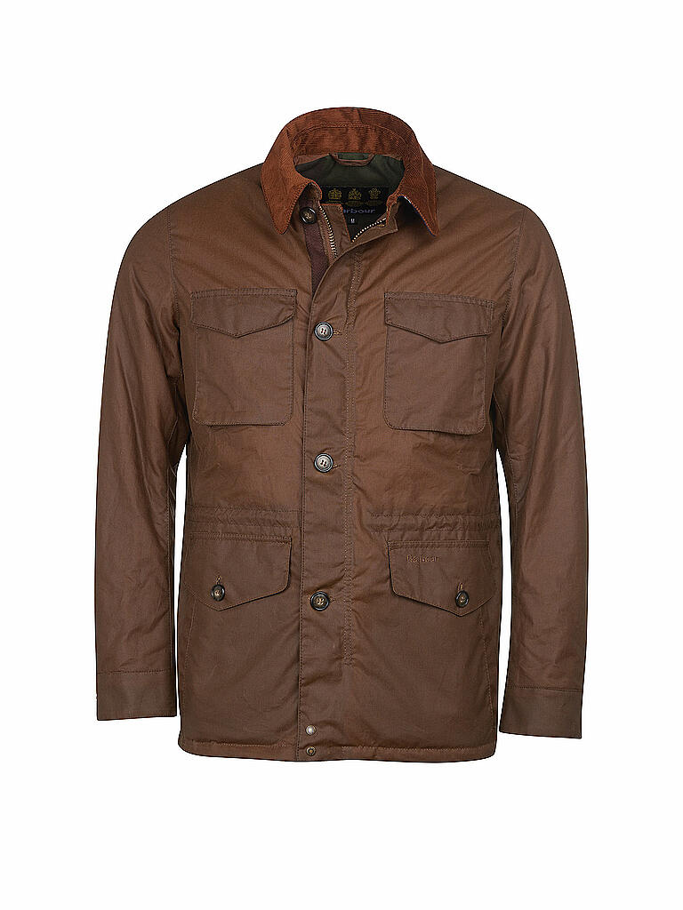 barbour jacke braun