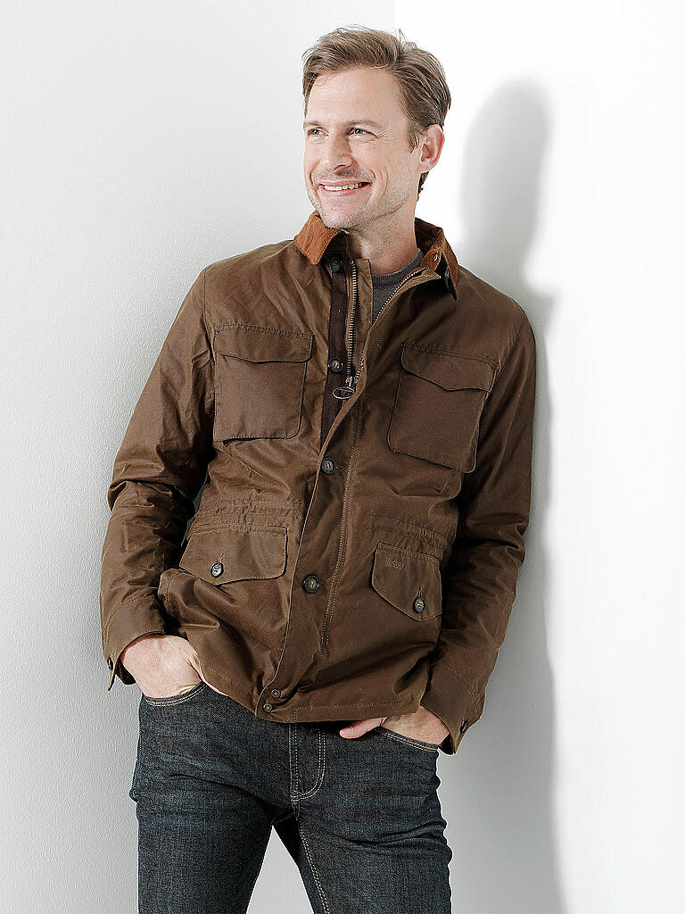 BARBOUR | Jacke " Teddon " | braun