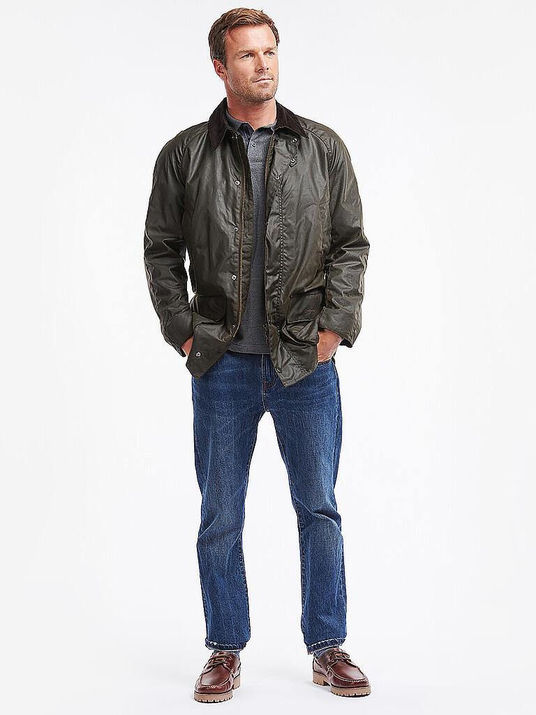 barbour jacke grün herren