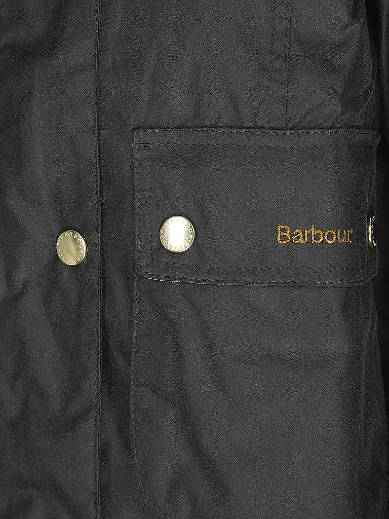 BARBOUR | Jacke Cropped Fit BEADNELL WAX | olive