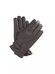 BARBOUR | Lederhandschuhe | braun