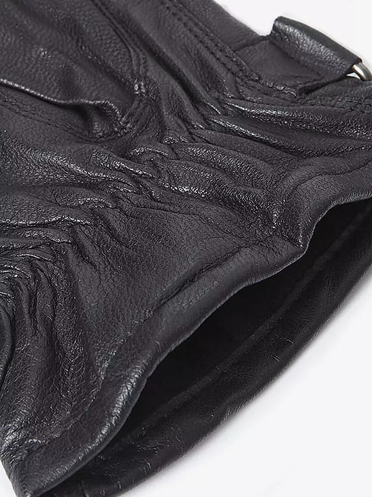 BARBOUR | Lederhandschuhe | schwarz