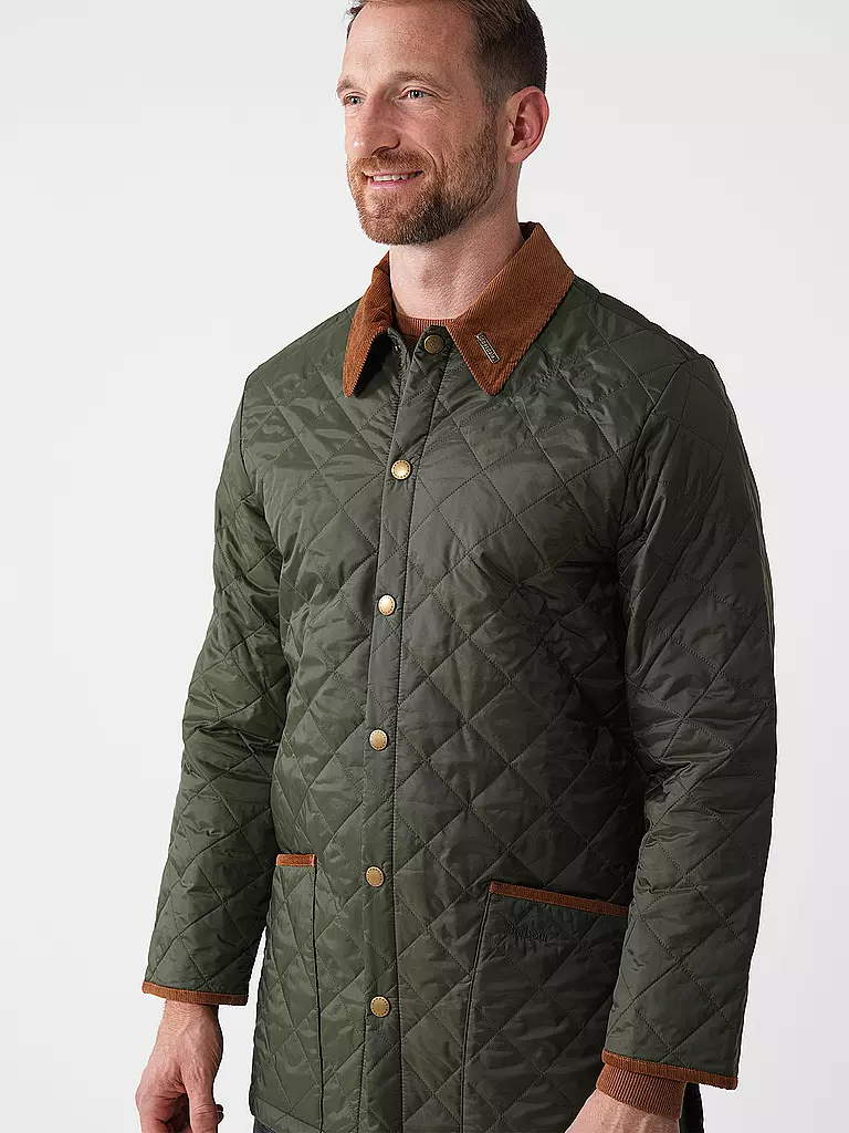 BARBOUR | Leichtsteppjacke LIDDESDALE  | olive