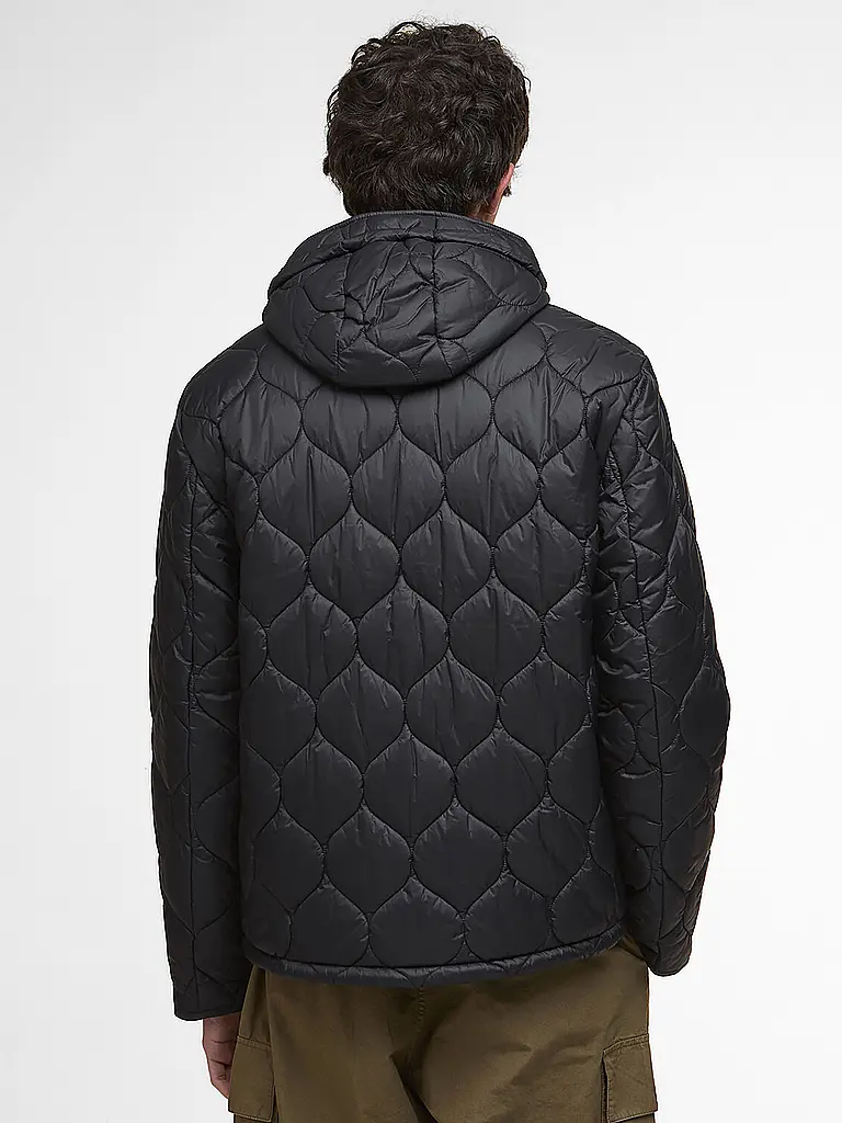 BARBOUR | Leichtsteppjacke RE-ENGINEERED | schwarz