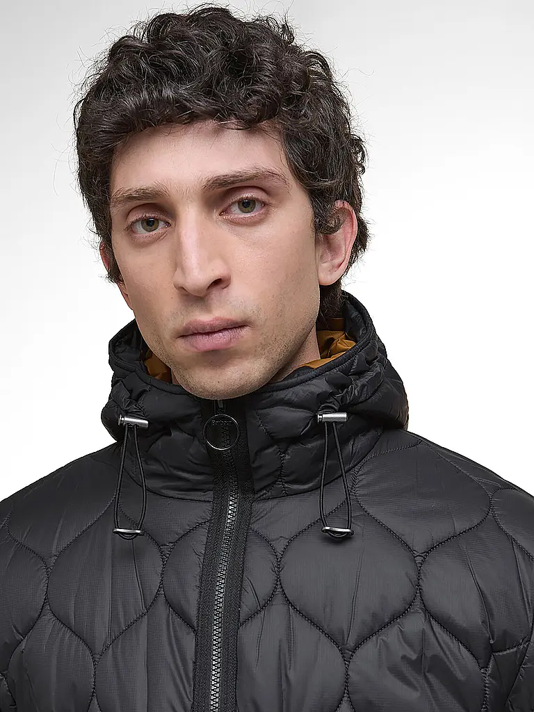 BARBOUR | Leichtsteppjacke RE-ENGINEERED | schwarz