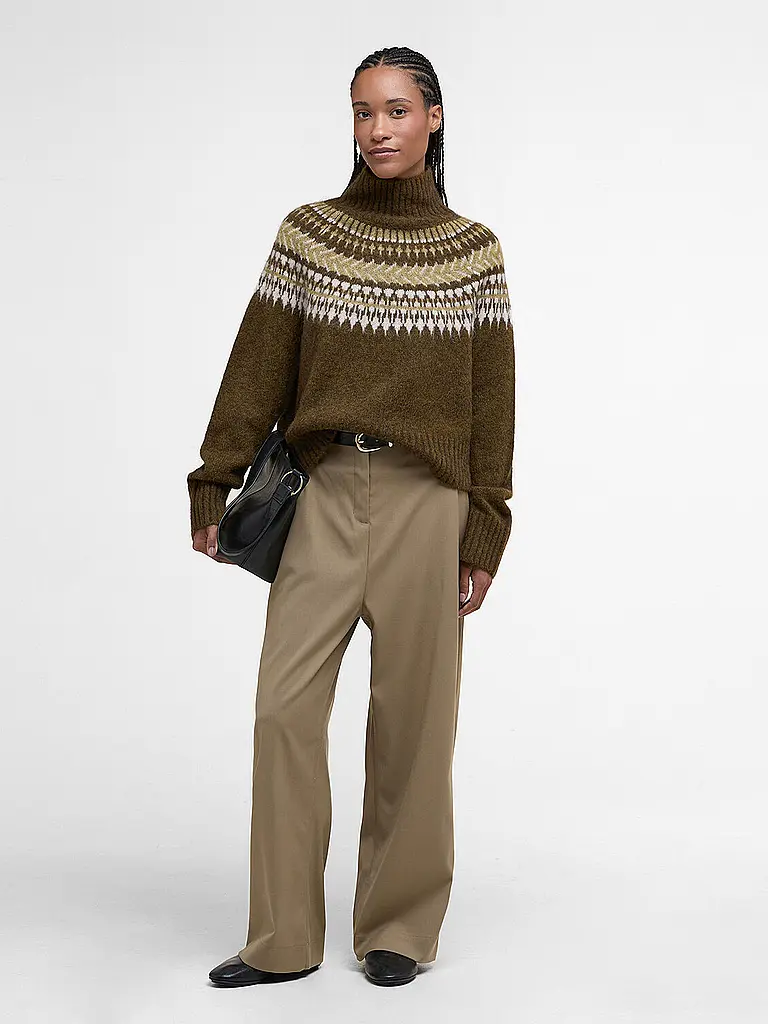 BARBOUR | Marlenehose  | beige