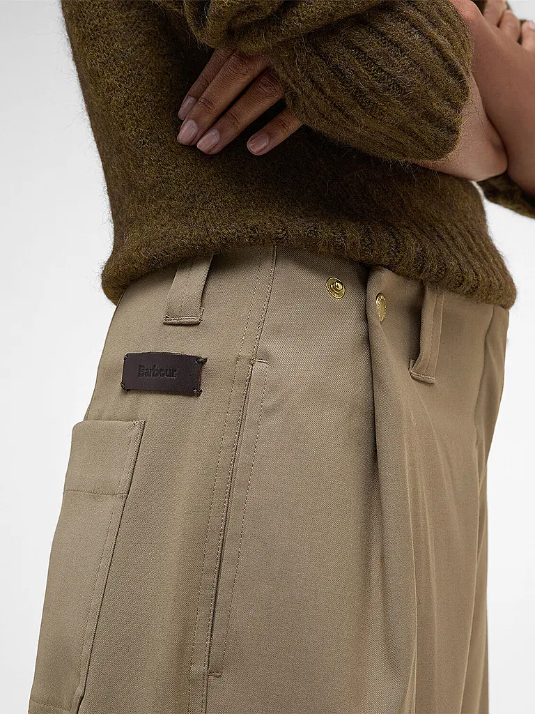 BARBOUR | Marlenehose  | beige