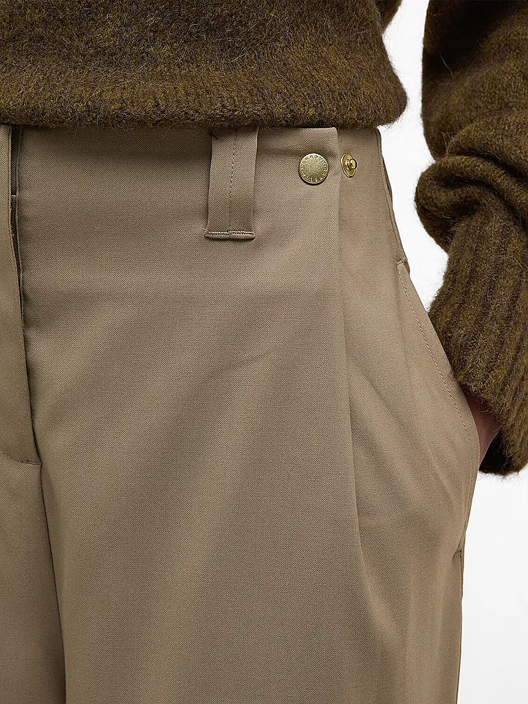 BARBOUR | Marlenehose  | beige