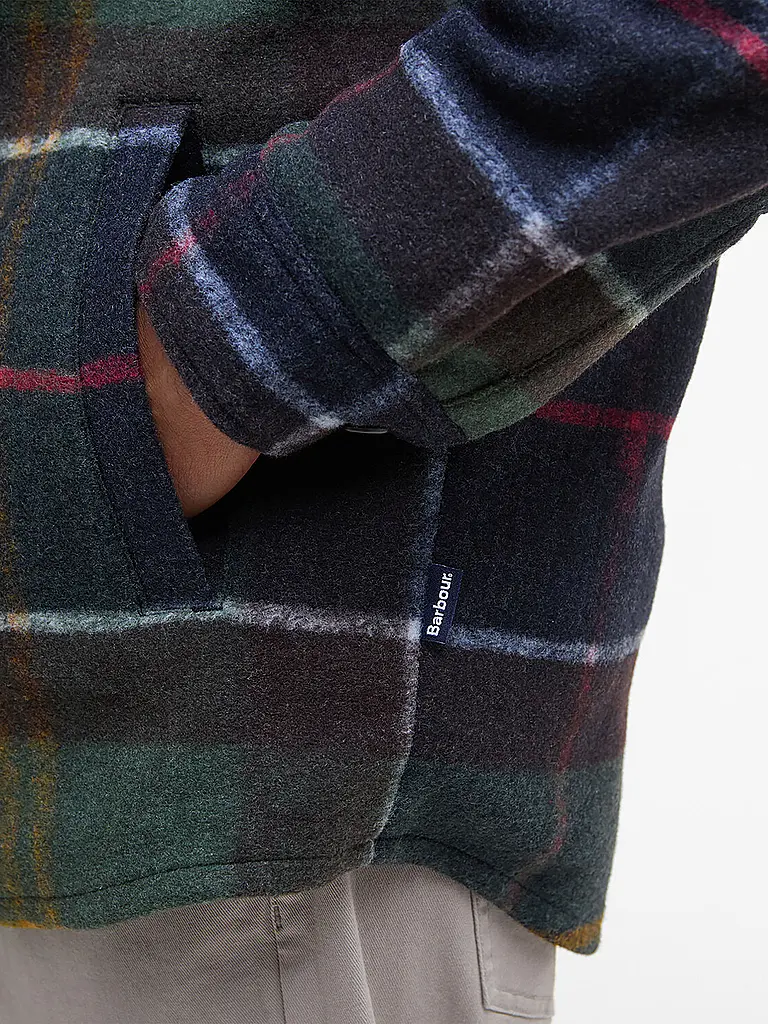 BARBOUR | Overshirt  | olive