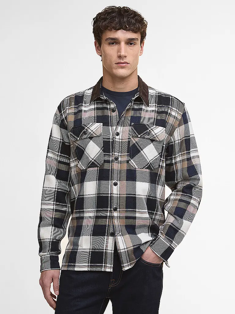 BARBOUR | Overshirt GRASMOOR | dunkelblau