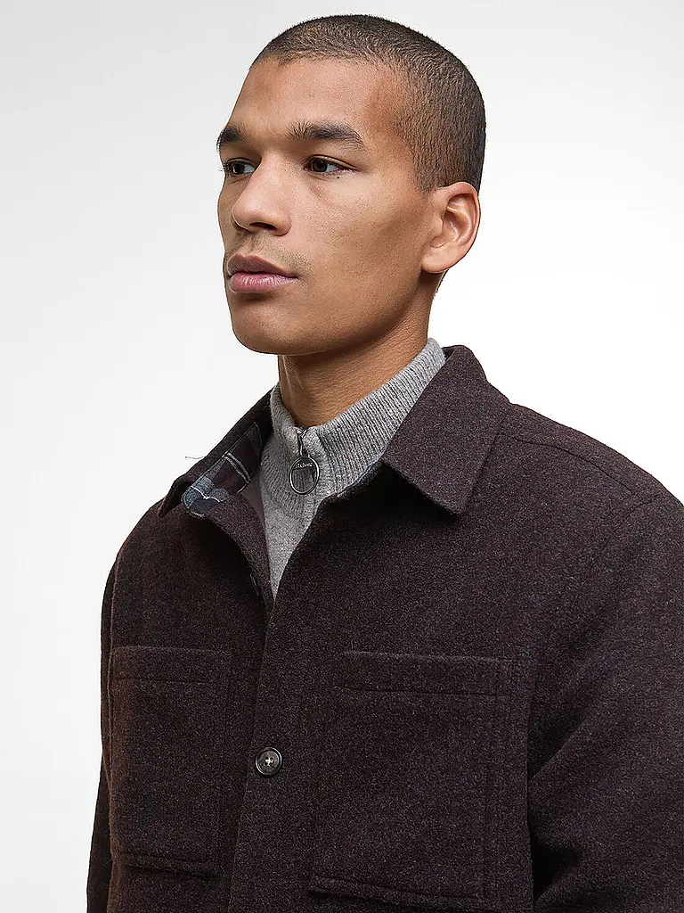 BARBOUR | Overshirt MARLOW | braun