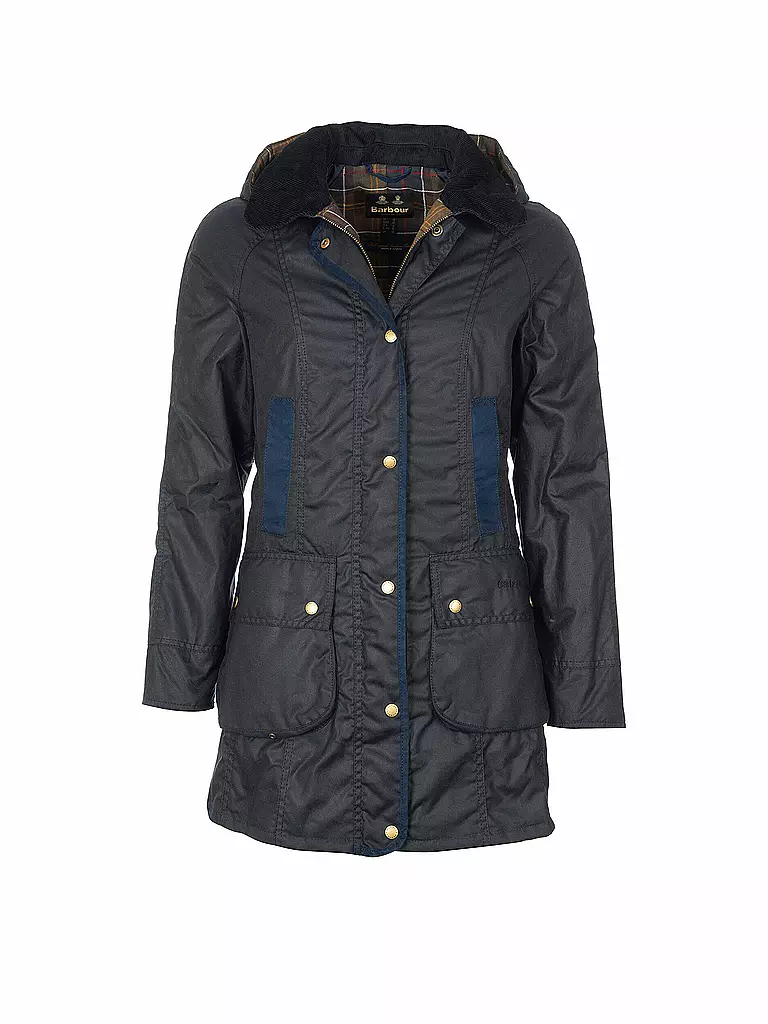 BARBOUR | Parka BOWER WAX | dunkelblau