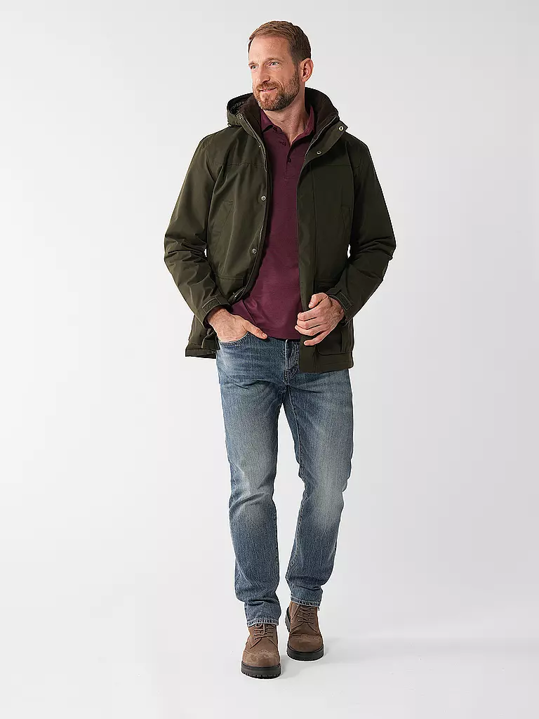 BARBOUR | Parka BROCKSTONE | blau