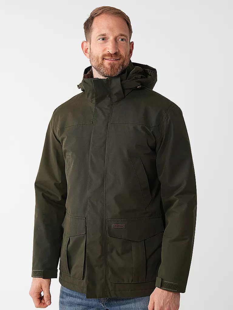 BARBOUR | Parka BROCKSTONE | blau