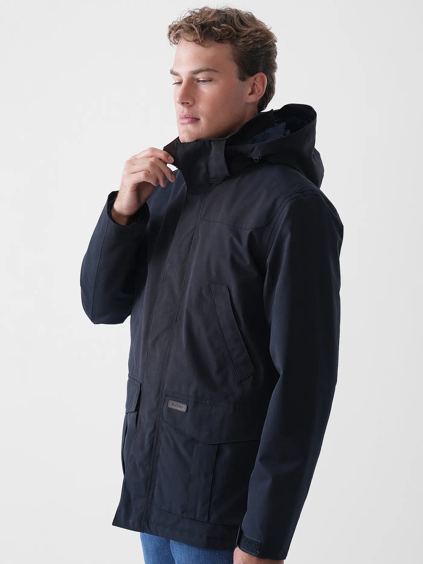 BARBOUR | Parka BROCKSTONE | dunkelblau