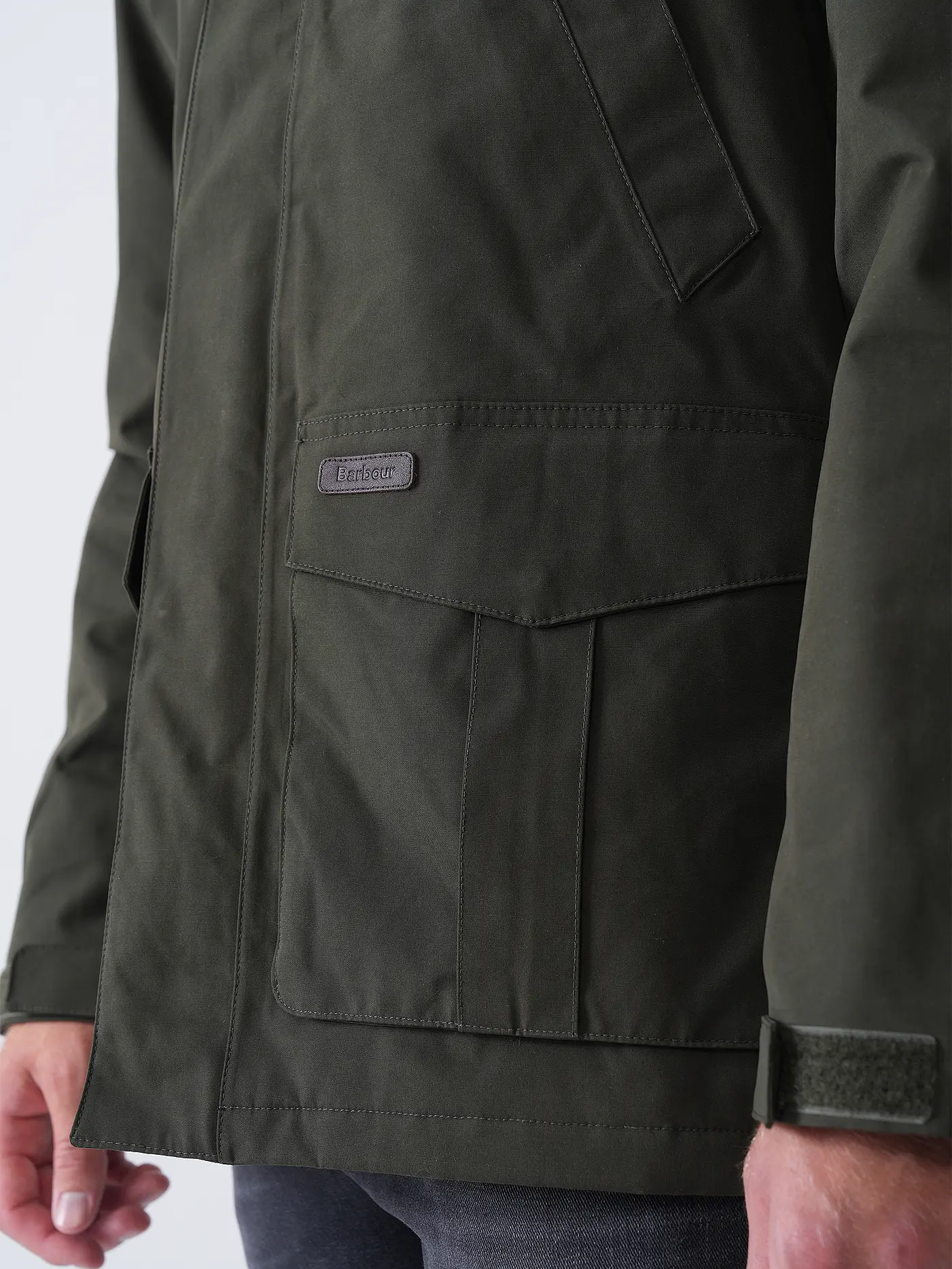 BARBOUR | Parka BROCKSTONE | olive