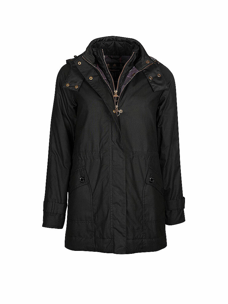 barbour parka damen