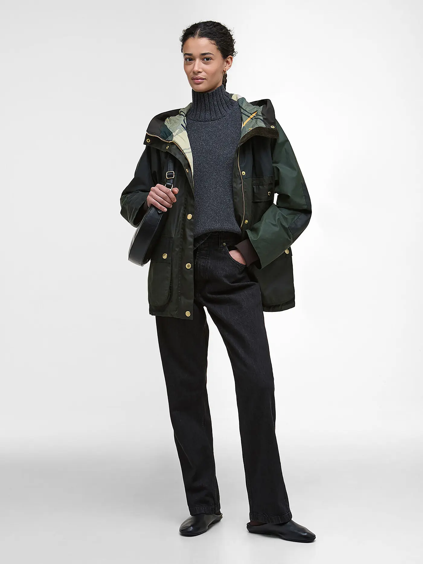 BARBOUR | Parka KEELEY WAX | olive