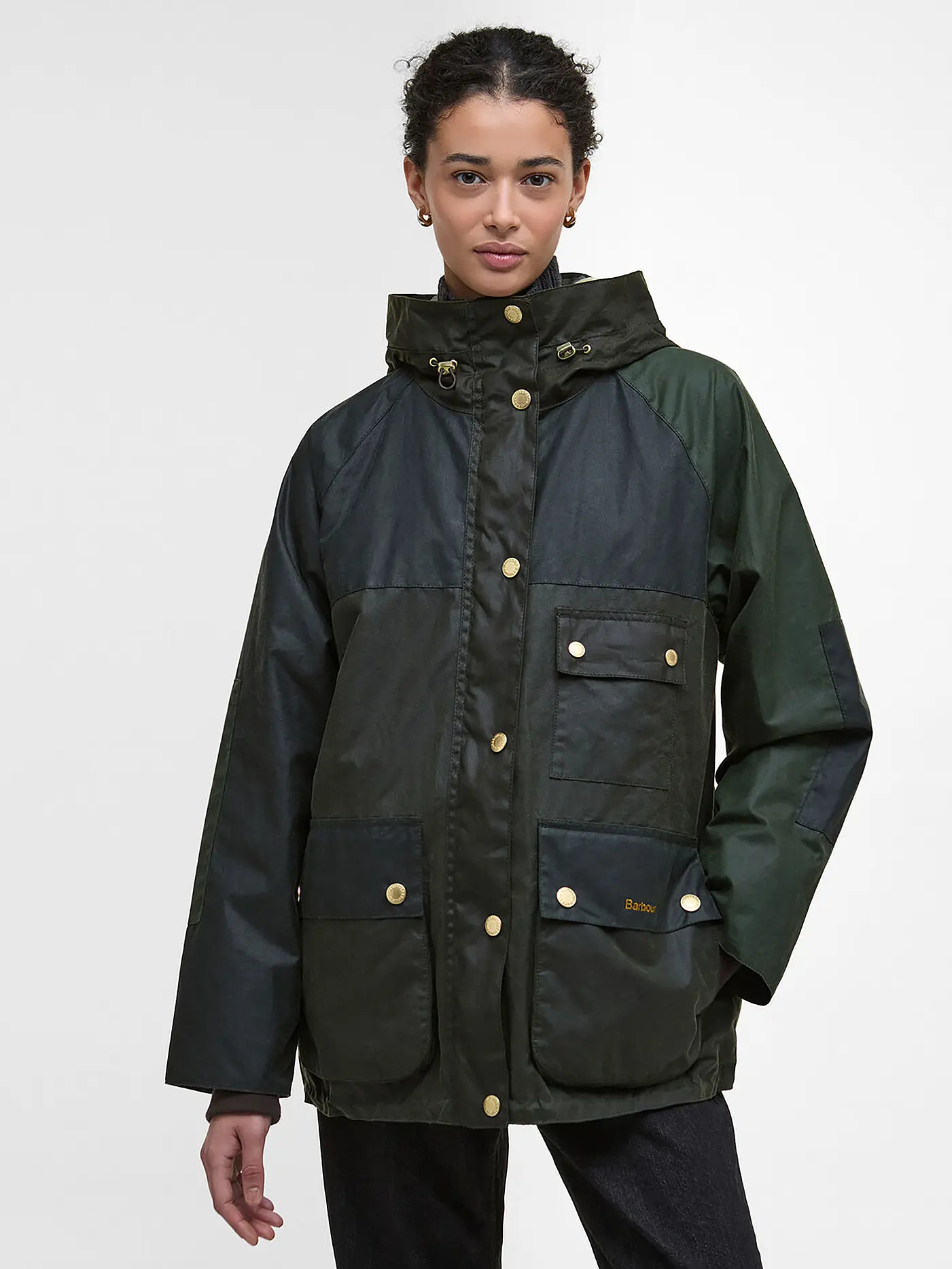 BARBOUR | Parka KEELEY WAX | olive