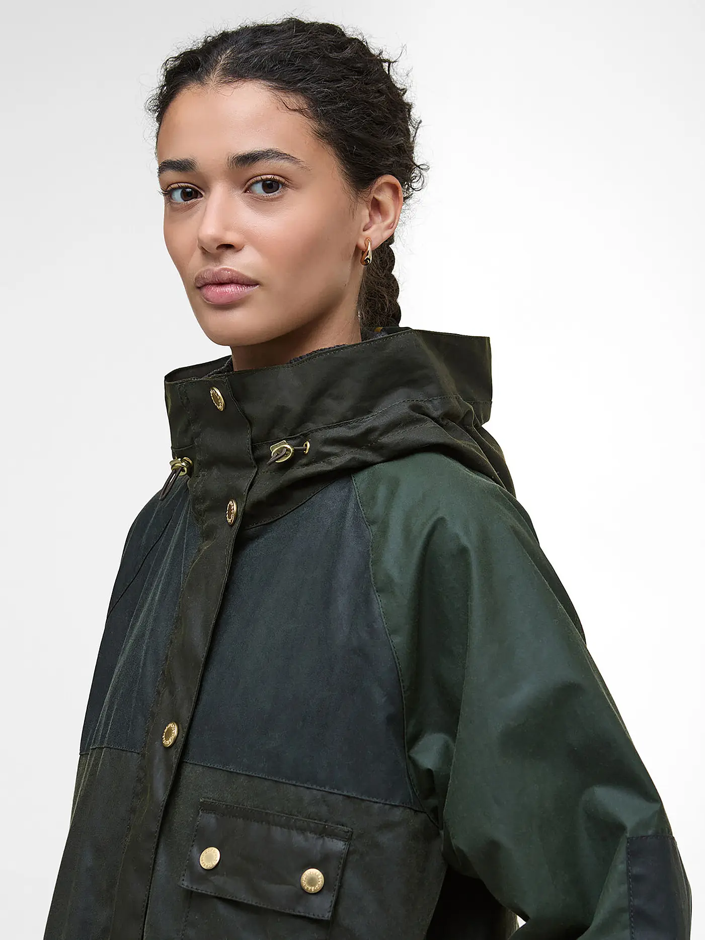 BARBOUR | Parka KEELEY WAX | olive