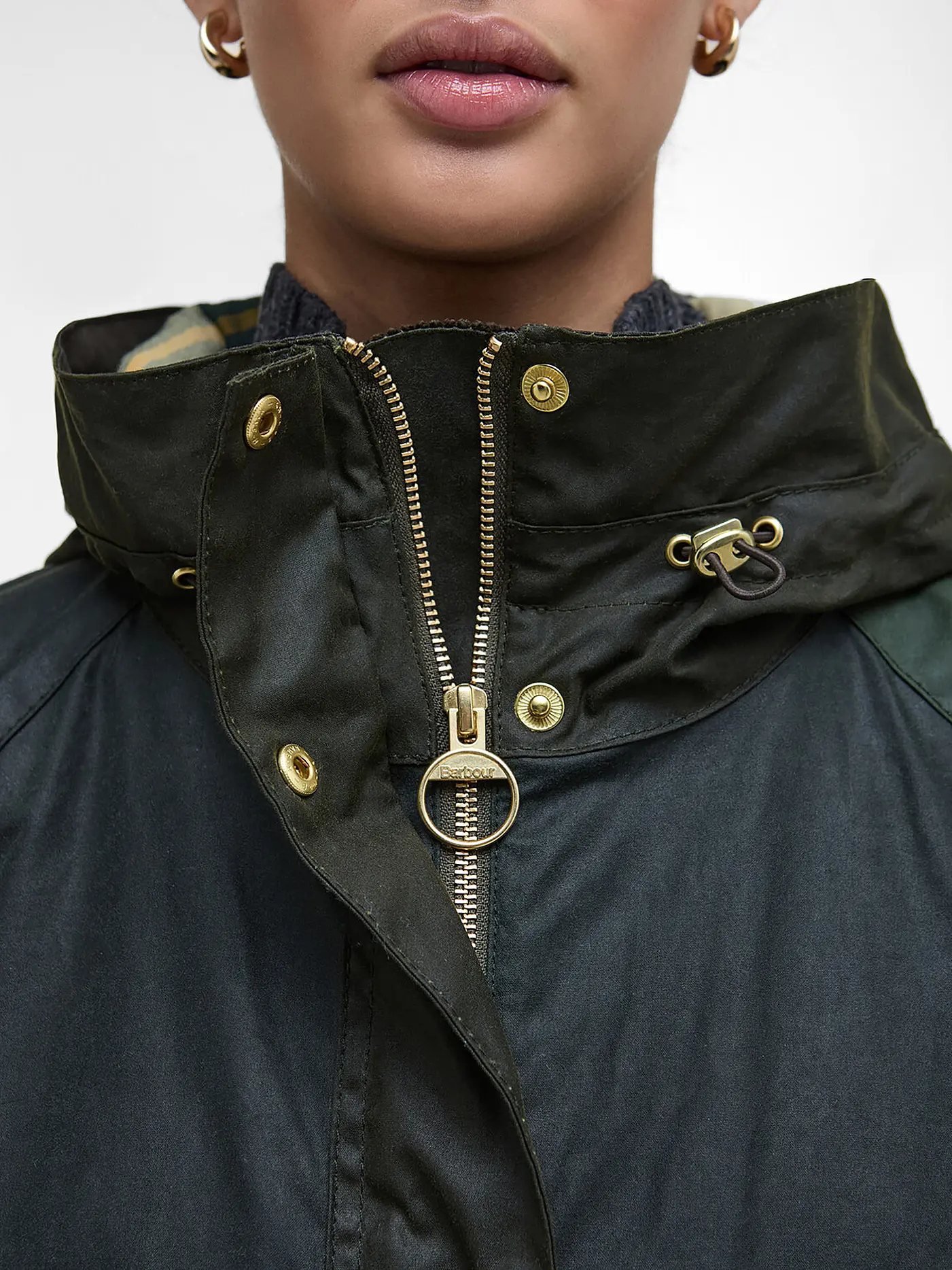 BARBOUR | Parka KEELEY WAX | olive