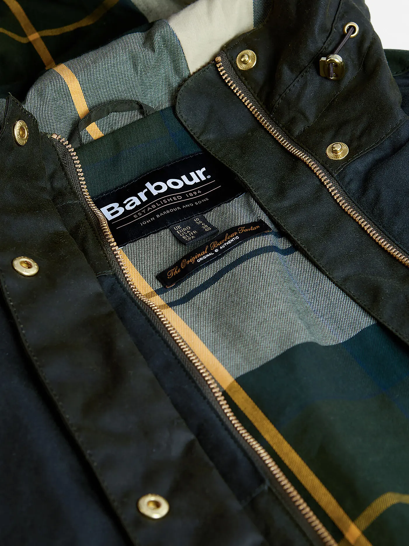 BARBOUR | Parka KEELEY WAX | olive