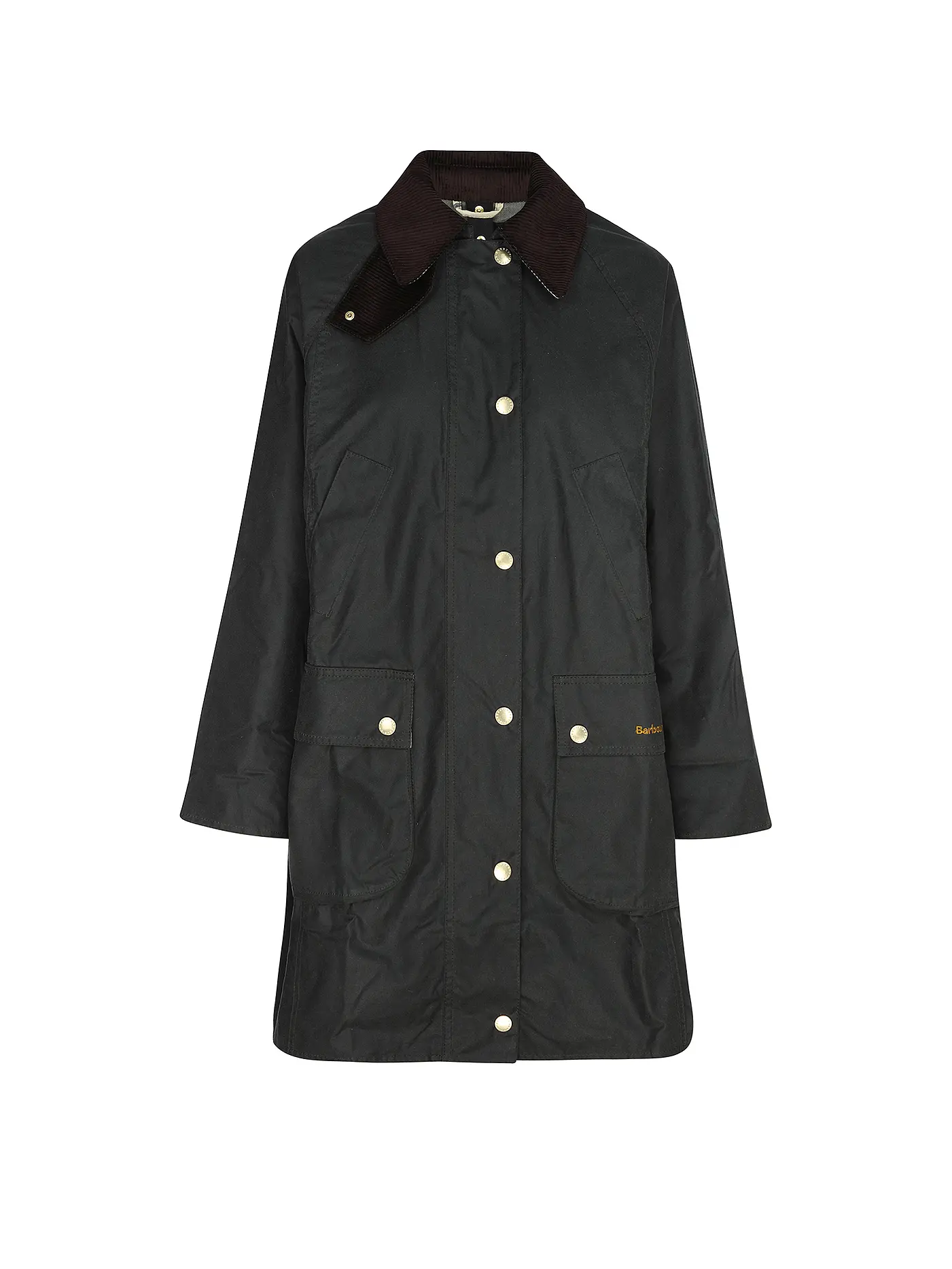 BARBOUR | Parka LONG BEADNELL WAX | dunkelgrün