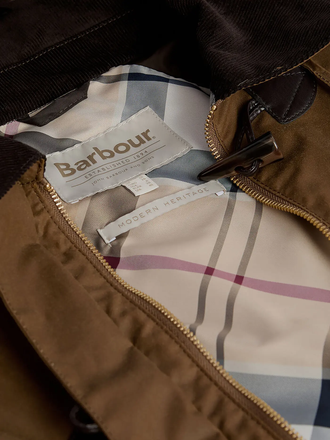 BARBOUR | Parka MYRA WAX | beige
