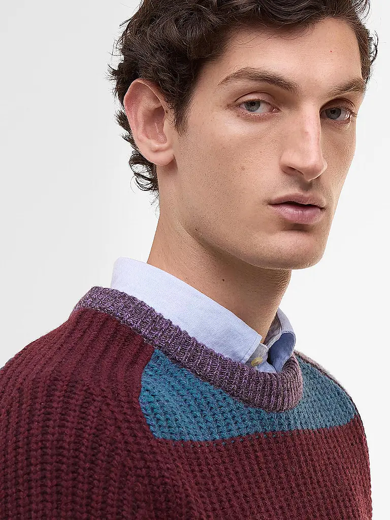 BARBOUR | Paul Smith loves Barbour Pullover Multi Striped Rundhalsausschnitt |