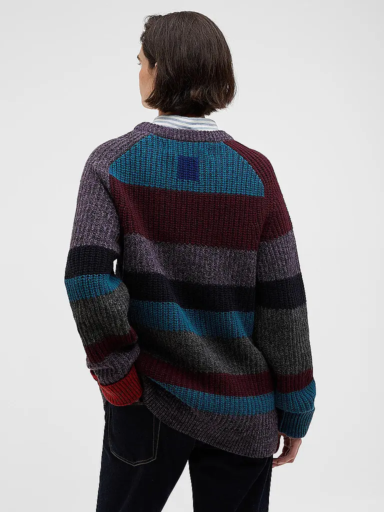 BARBOUR | Paul Smith loves Barbour Pullover Multi Striped Rundhalsausschnitt |