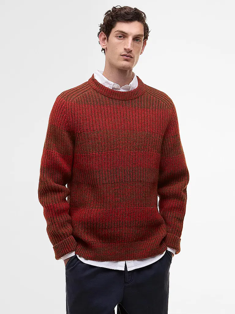 BARBOUR | Paul Smith loves Barbour Pullover Saddle Rundhalsausschnitt | 