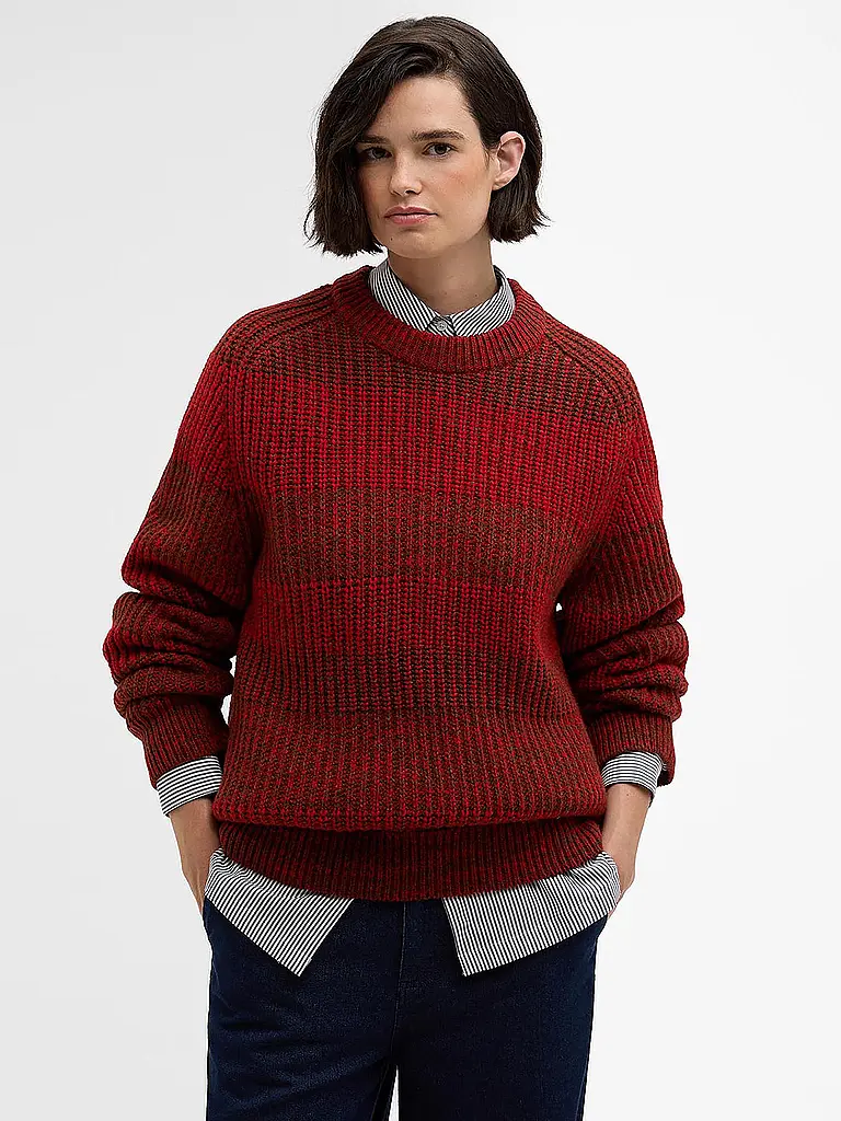 BARBOUR | Paul Smith loves Barbour Pullover Saddle Rundhalsausschnitt | 
